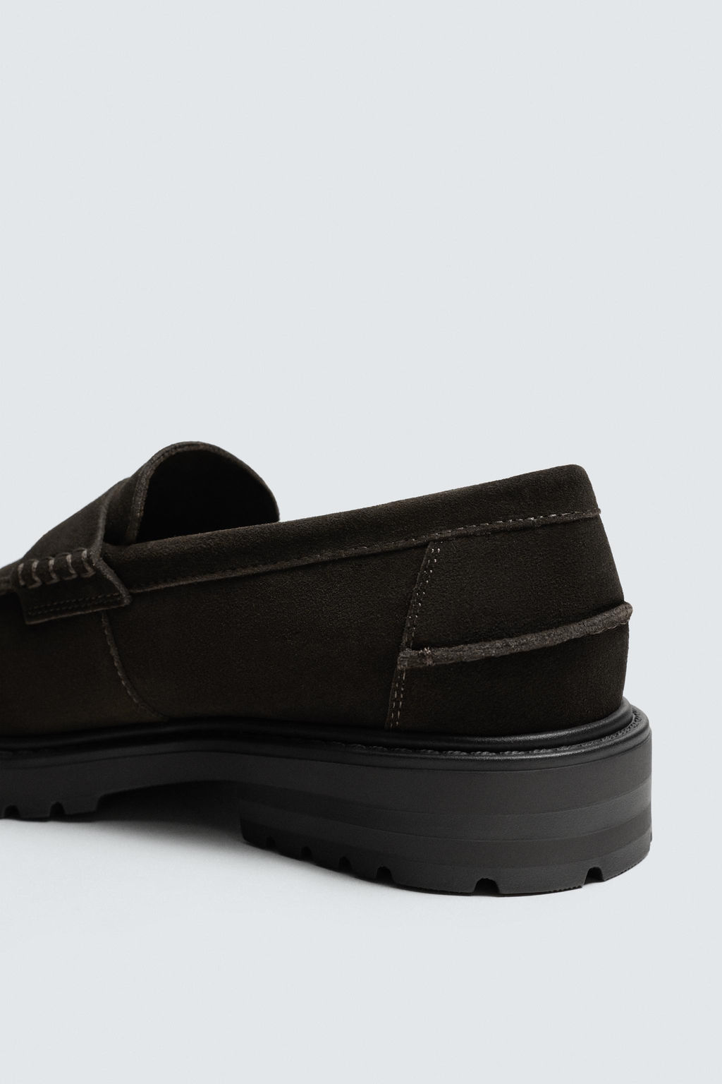 MOCAS?N PIEL TRACK ANTIFAZ / Marr?n - Zara фото 6