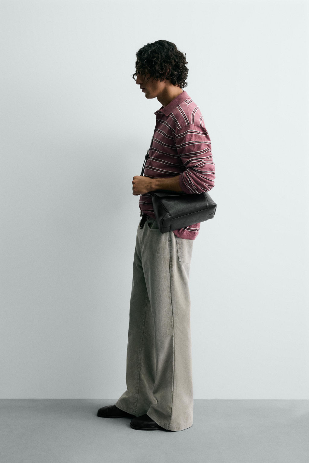 STRIPED KNIT POLO SHIRT - Zara фото 4