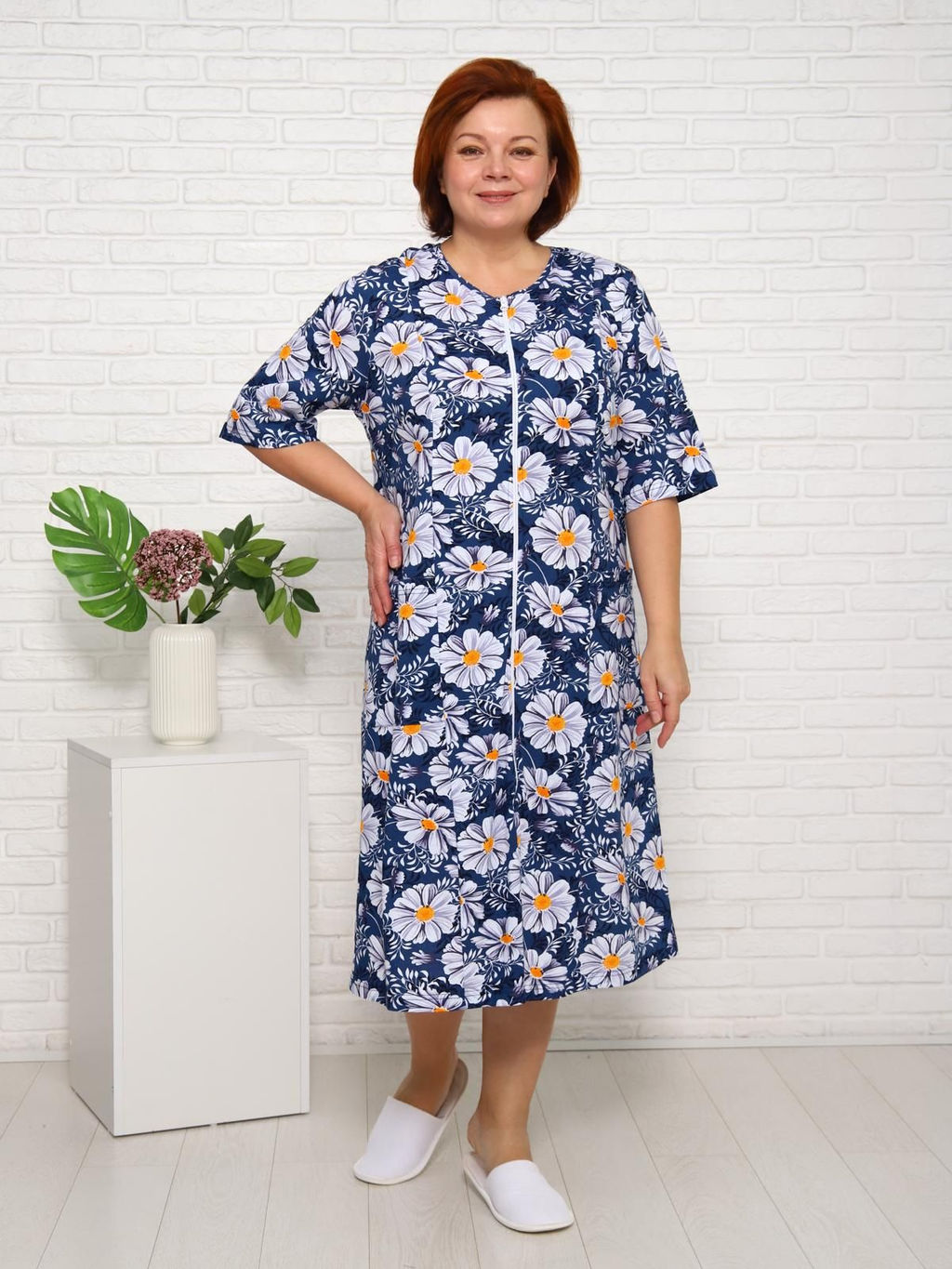 IV-CAPRIZ Митиола - халат индиго