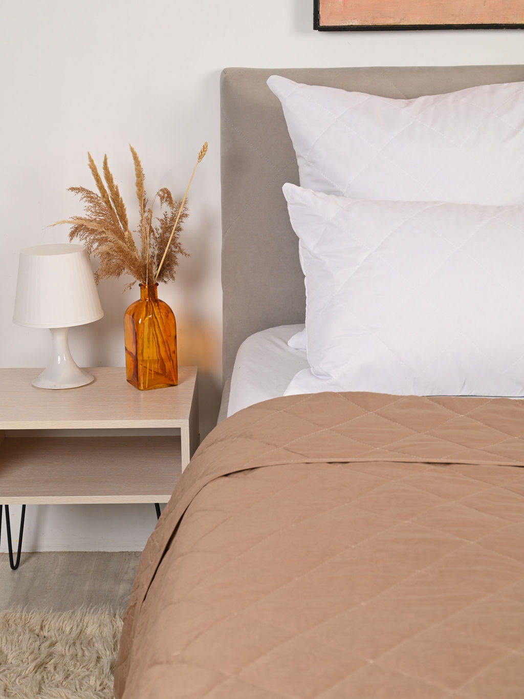 Покрывало Элегант - Коричневый 215х240