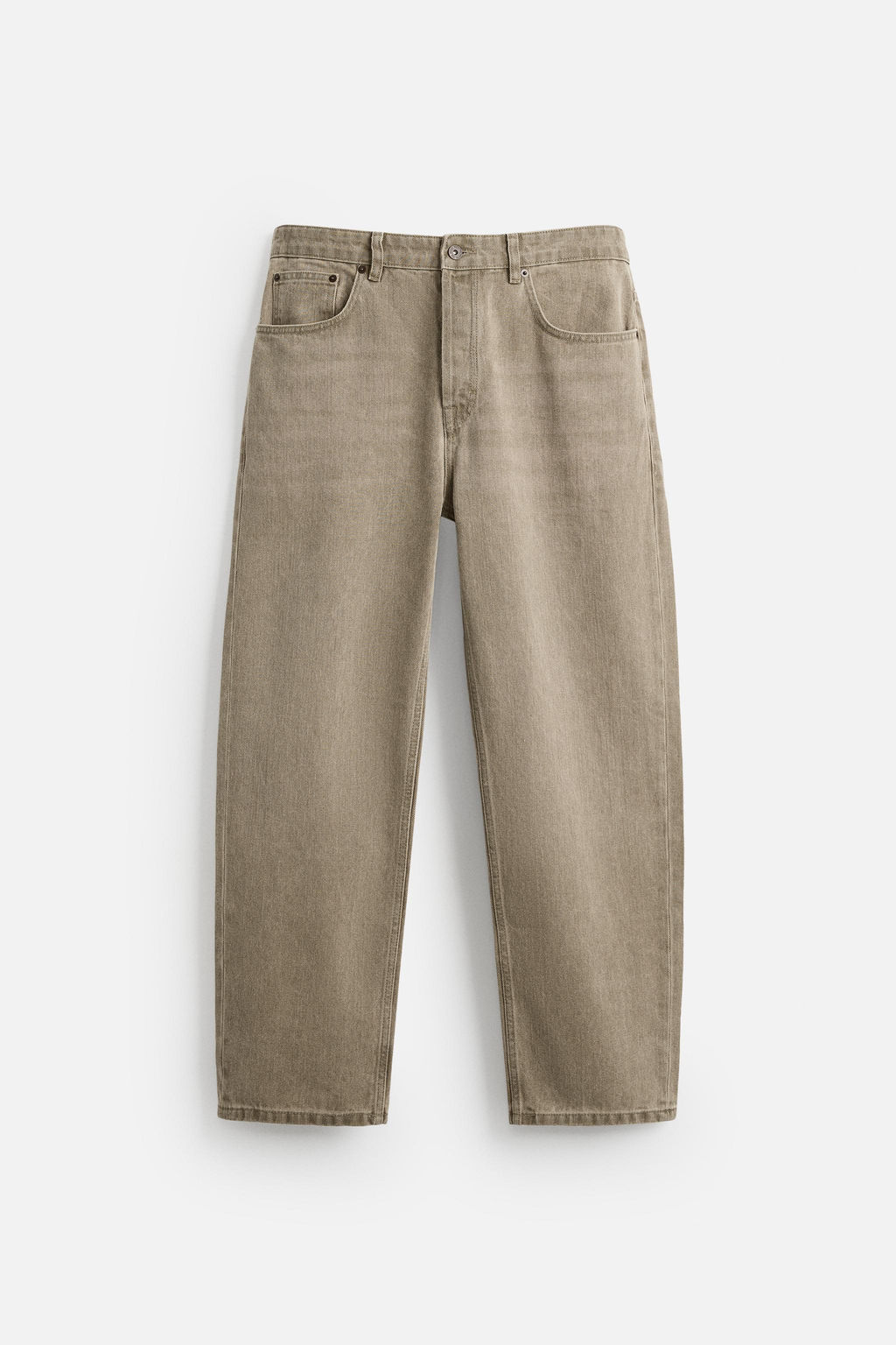 SLIM FIT STRAIGHT-LEG JEANS - Zara фото 17