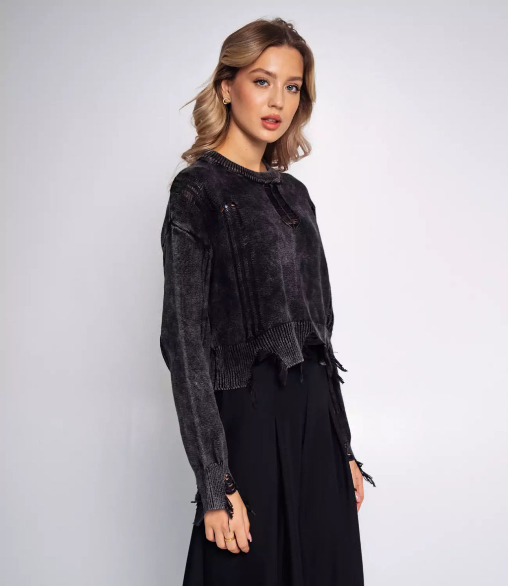 Джемпер #КТ869 (2), чёрный - Dommod фото 2