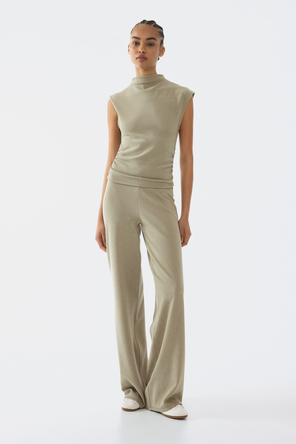 Top de punto con cuello perkins - H&m фото 7