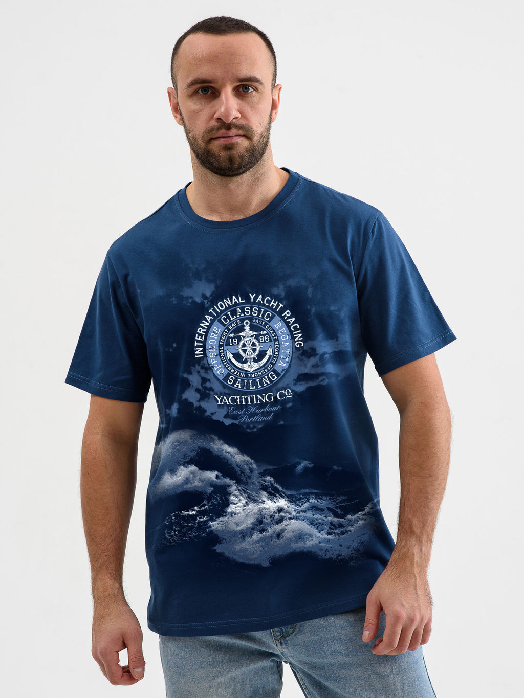 Футболка 100% ХЛОПОК - Оптима фото 3