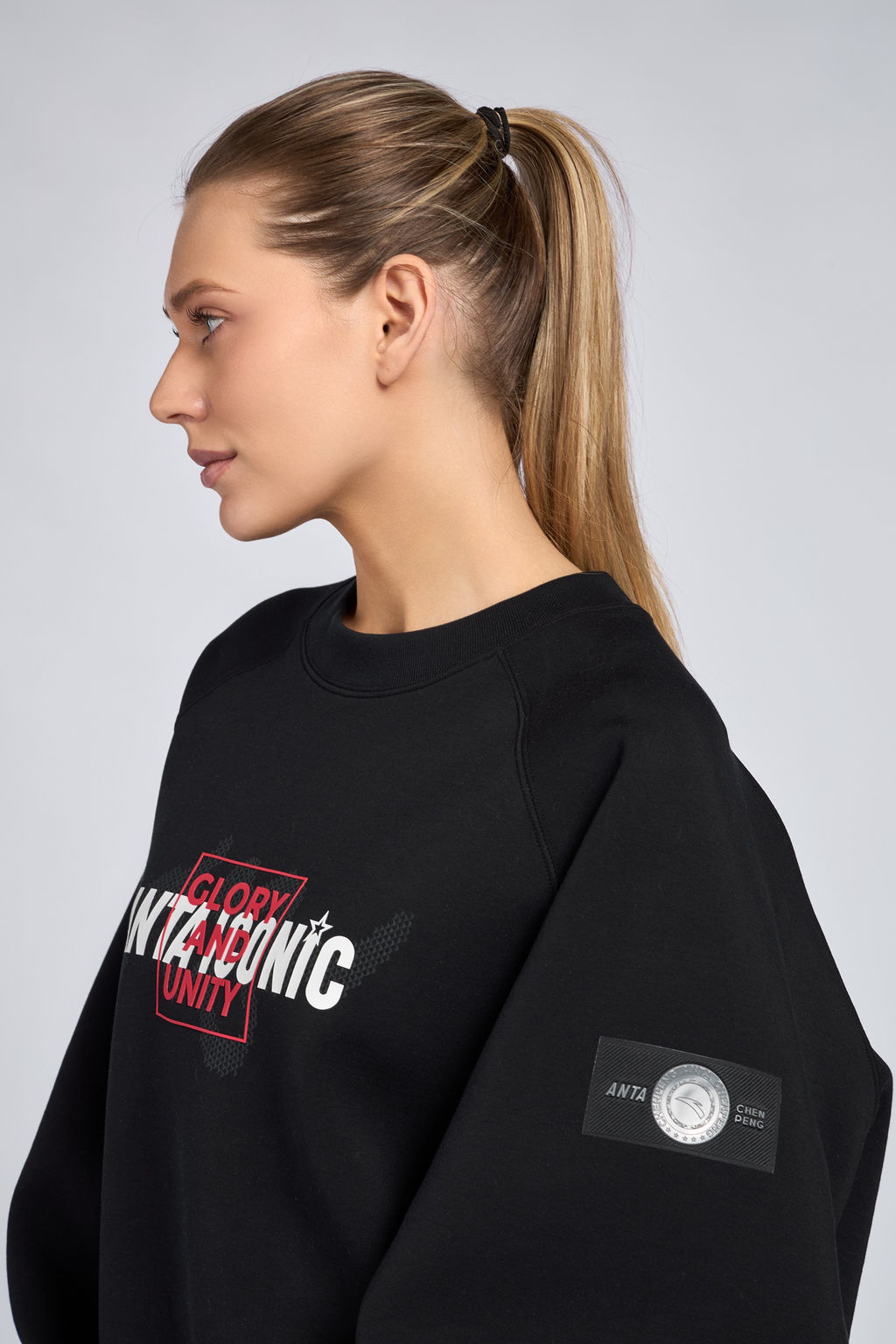 Свитшот Черный - Anta фото 7