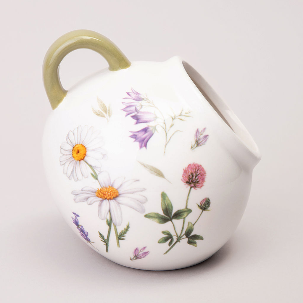 СОЛОНКА С ЛОЖКОЙ AGNESS FLOWER STORY 9,5*10 СМ 170 МЛ  фото 5