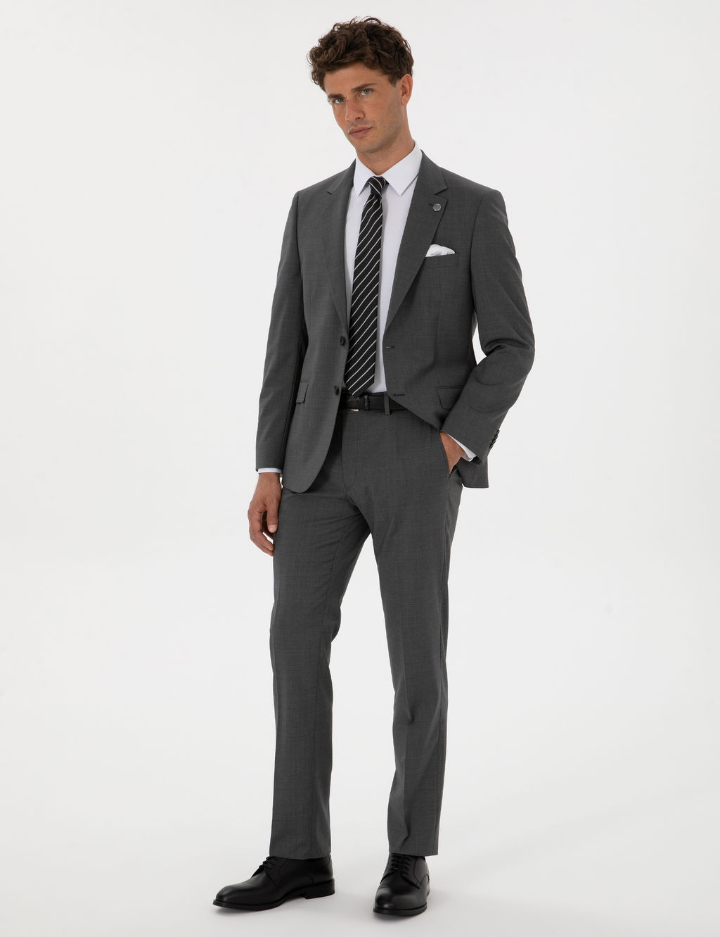 F_me Slim Fit %100 Y_n Tak_m Elbise