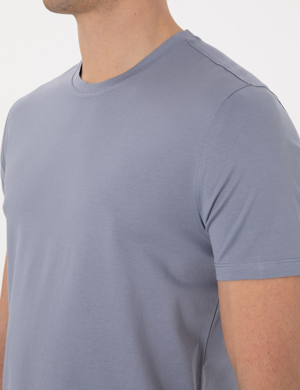 Mavi Slim Fit Merserize Basic Ti__rt - Pierre cardin фото 14