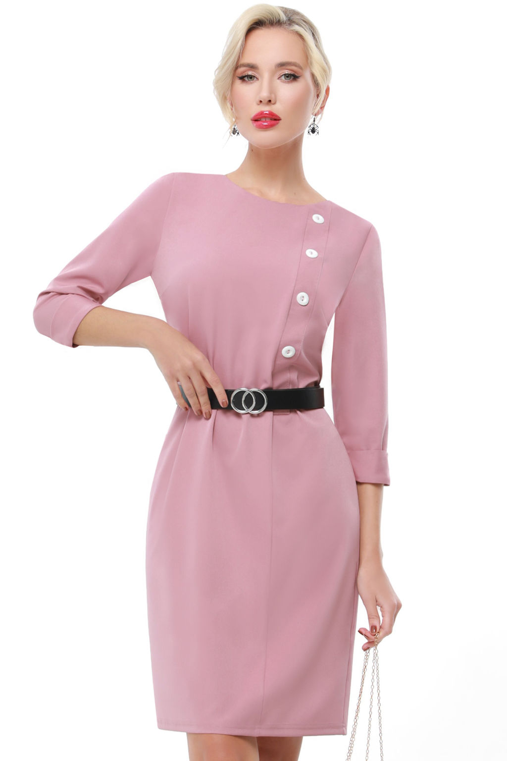 Платье Светская хроника, пинк - Dstrend фото 7