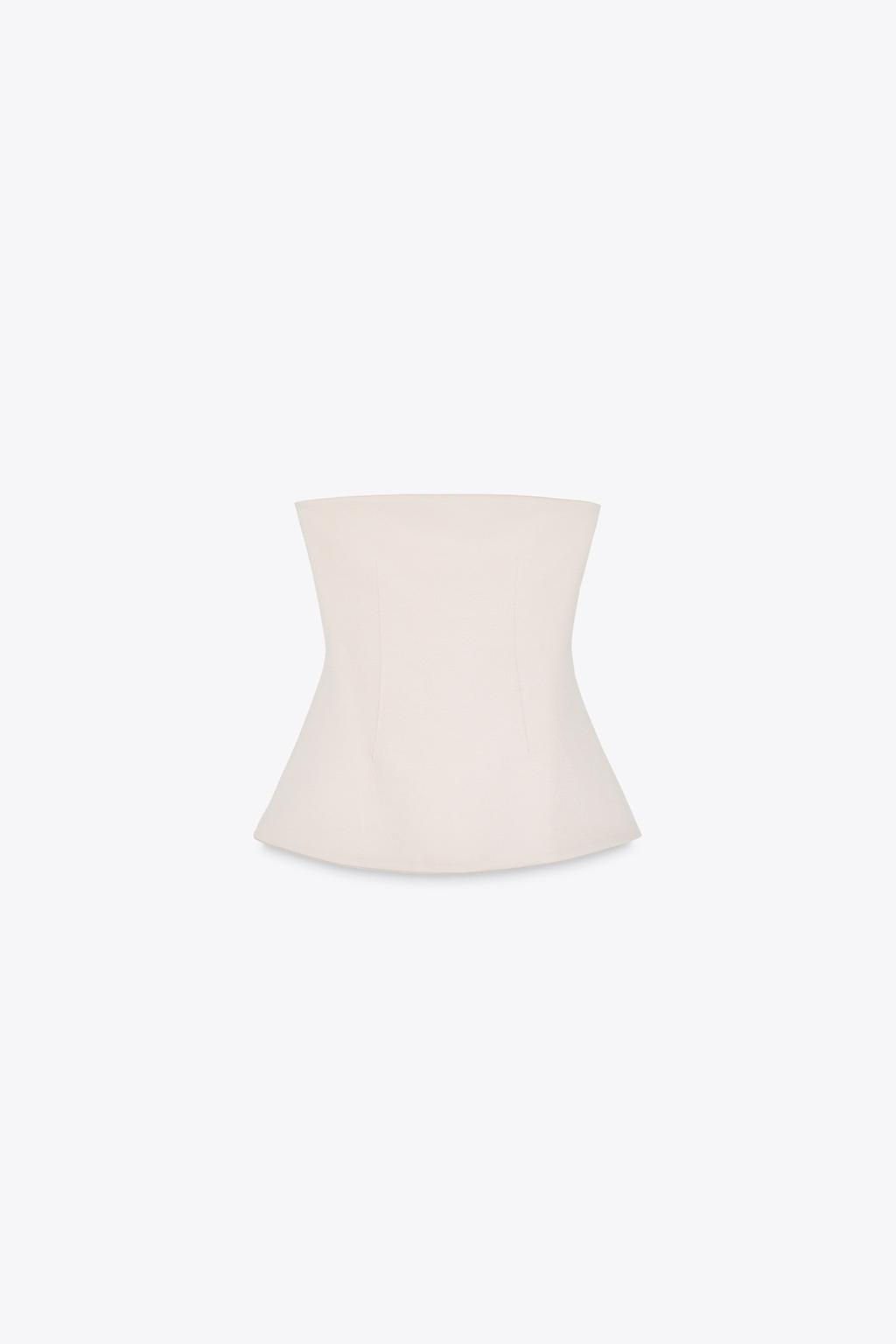 INTERLOCK BANDEAU TOP - Zara фото 17