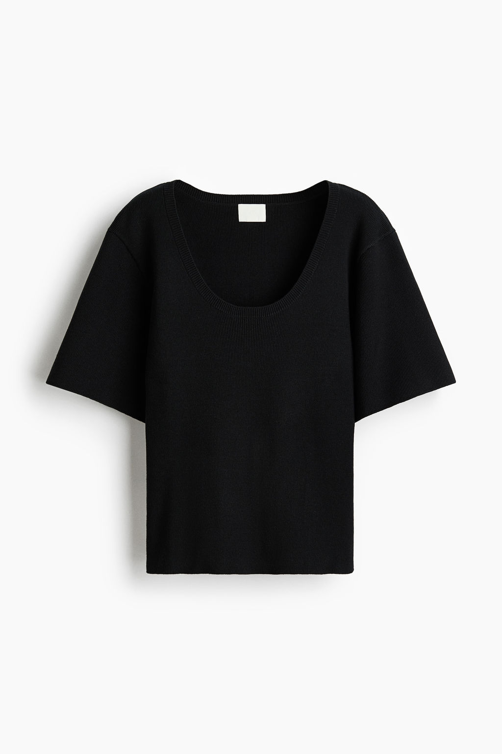 Camiseta en punto fino