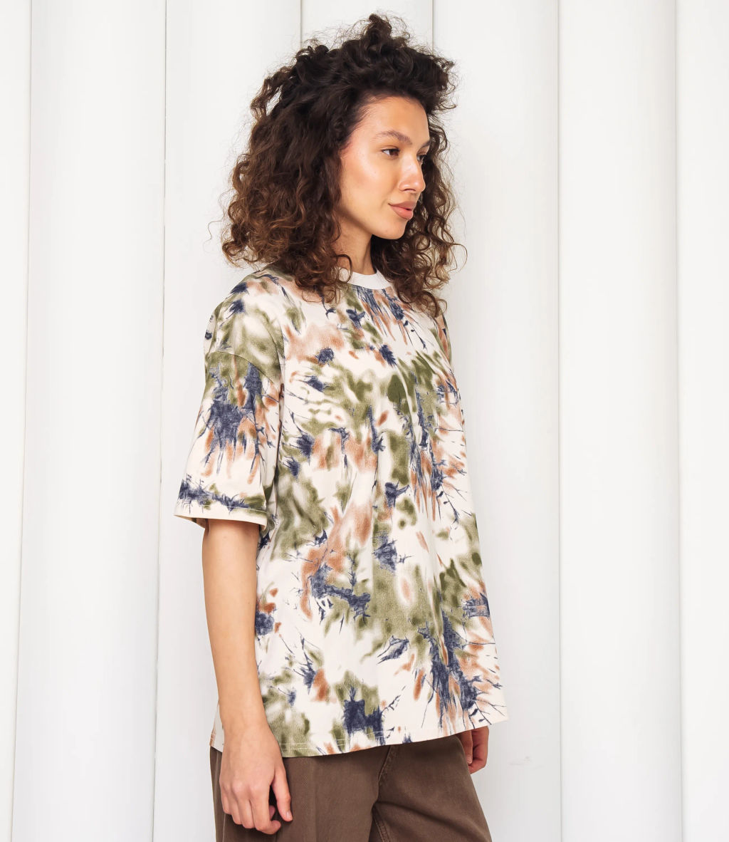 Футболка #КТ1622, бежевый - Dommod фото 2