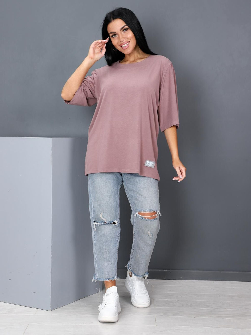 IV-CAPRIZ Омит - туника сиреневый  фото 15