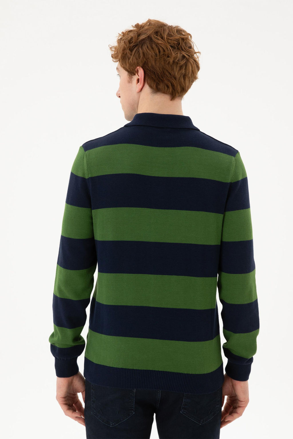 Мужской зеленый свитер - U.s. polo assn фото 12