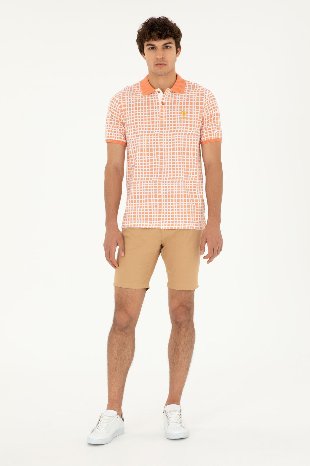 U. S. Polo Assn / Мужская футболка с лососем - U.s. polo assn фото 11