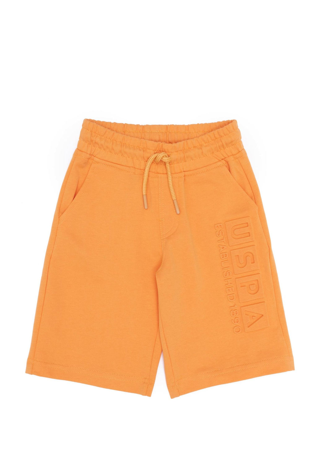 U. S. Polo Assn / Детские оранжевые вязаные шорты - U.s. polo assn фото 4