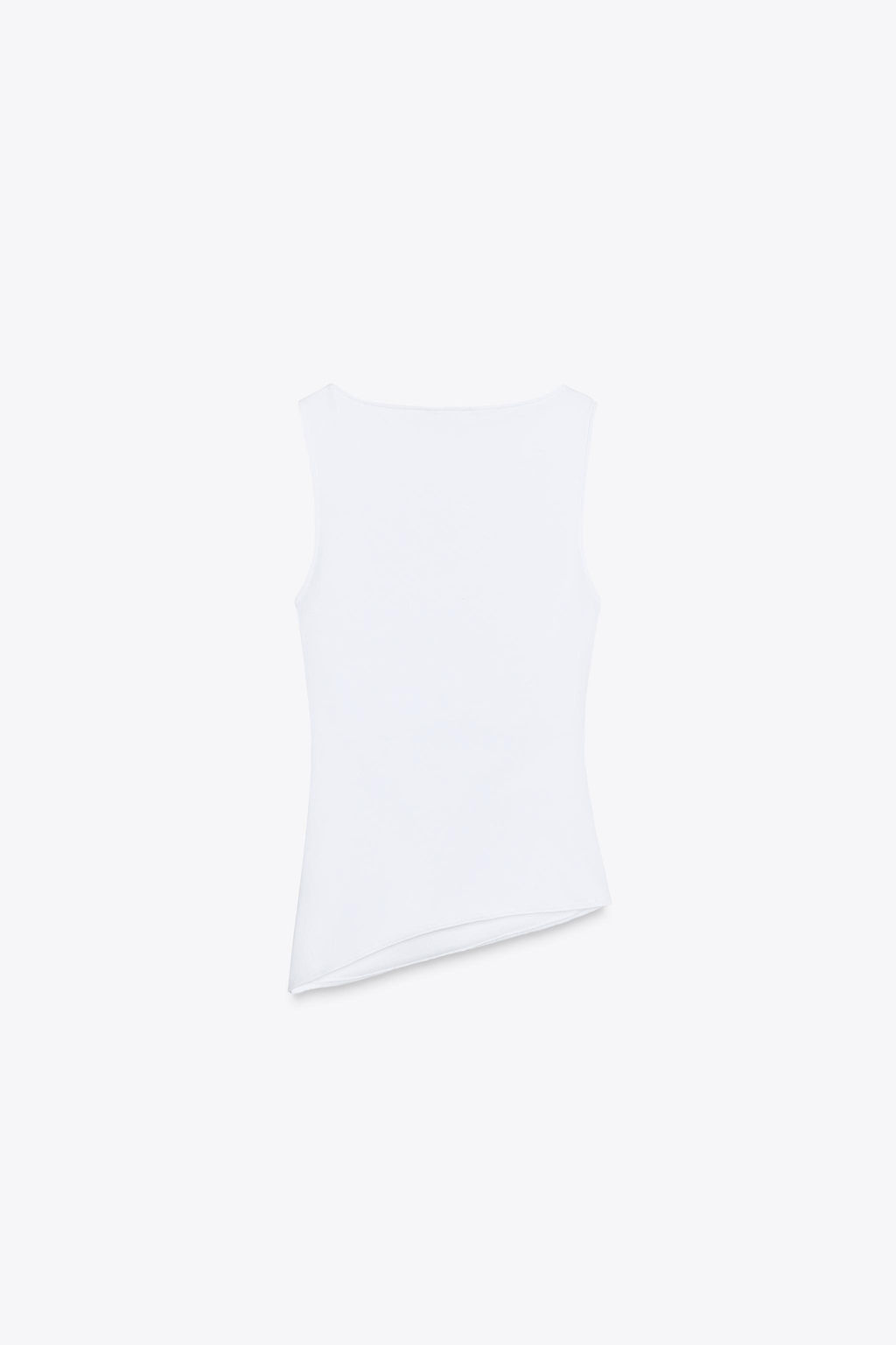 ASYMMETRIC DRAPED T-SHIRT - Zara фото 45