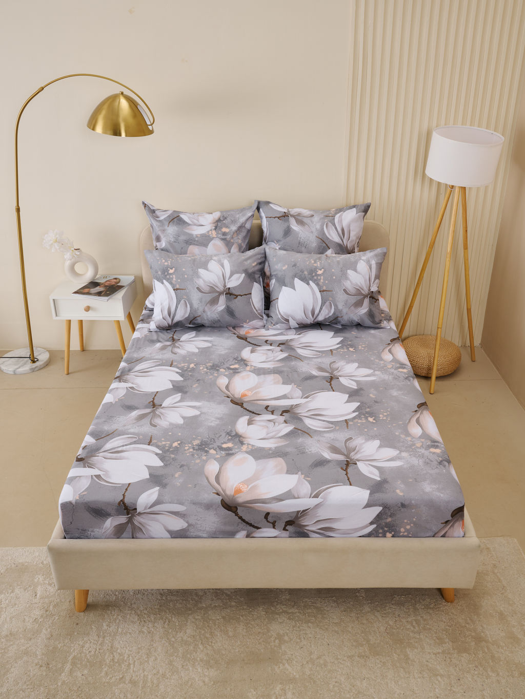 Простыня бязь люкс - Лотос 180х215