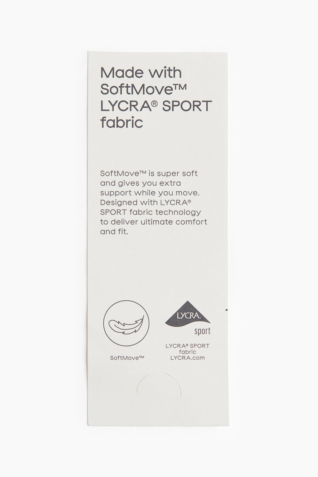 Sujetador de yoga SoftMove Lycra® Light Support - H&m фото 2