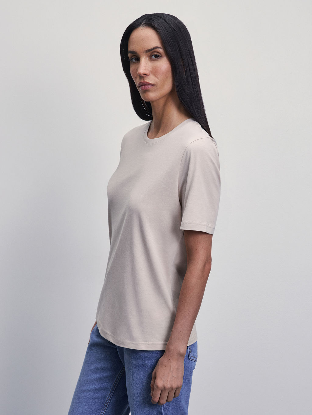 Футболка из хлопка / Zarina  фото 4