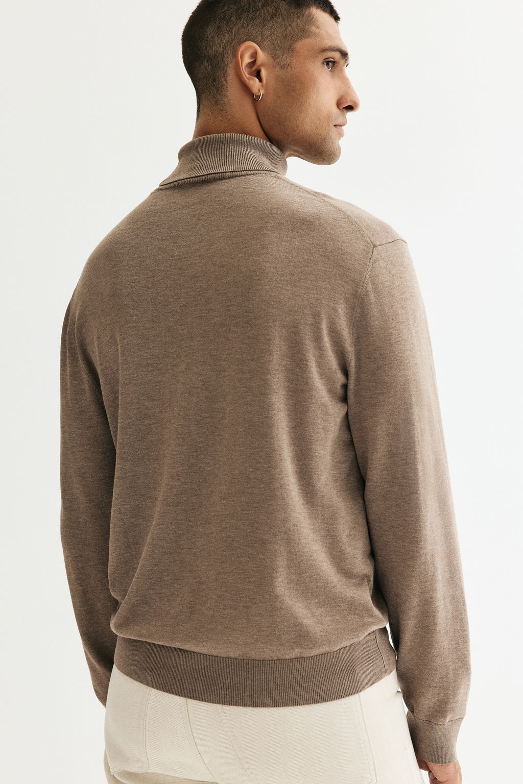 Jersey de cuello alto Regular Fit - H&m фото 7