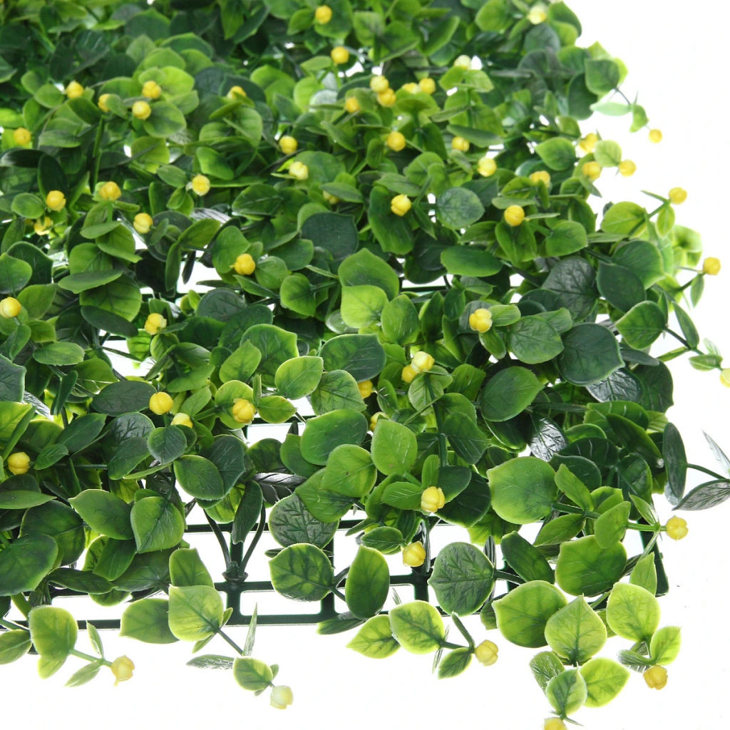 Трава искусственная "Green garden" 50*50см травка с цветочками