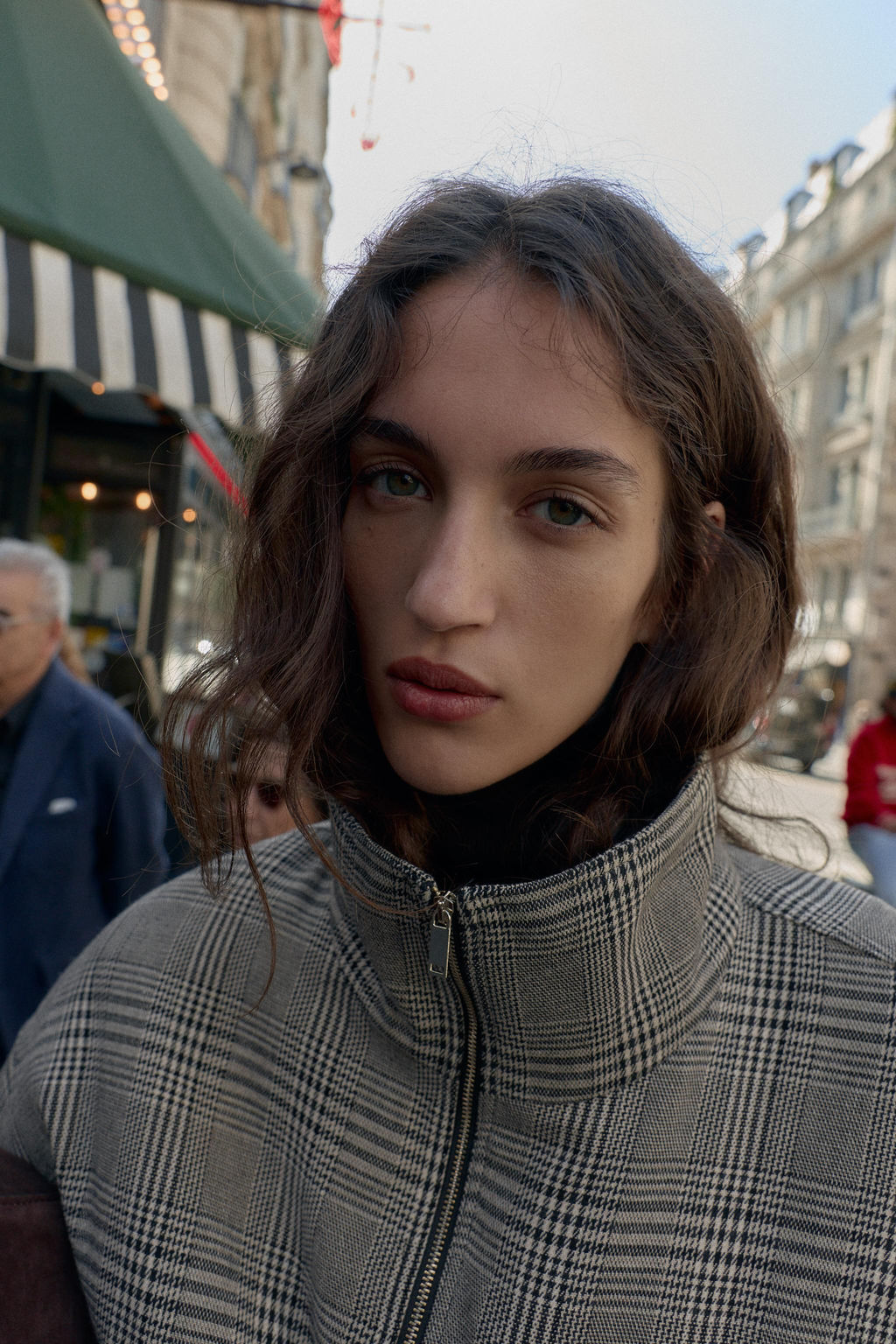 HOUNDSTOOTH BOMBER JACKET - Zara фото 3