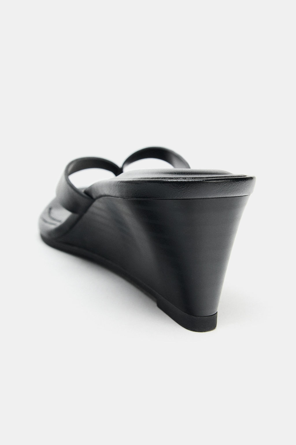 SANDALIA TAC?N CU?A / Negro - Zara фото 7