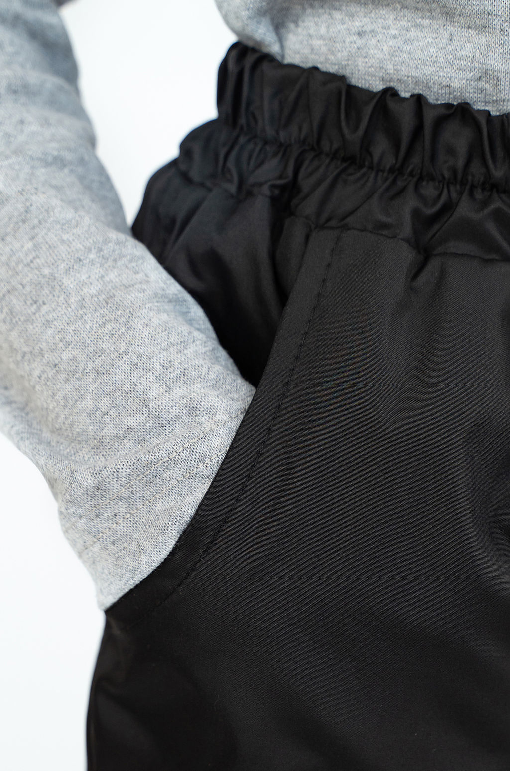 Брюки демисезонные черные