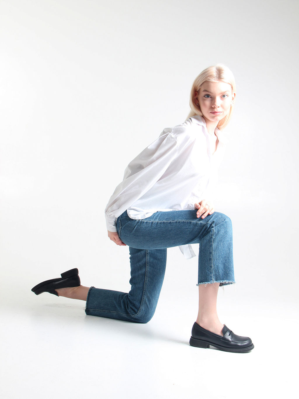 Лоферы туфли 175.патрицияbl. черный