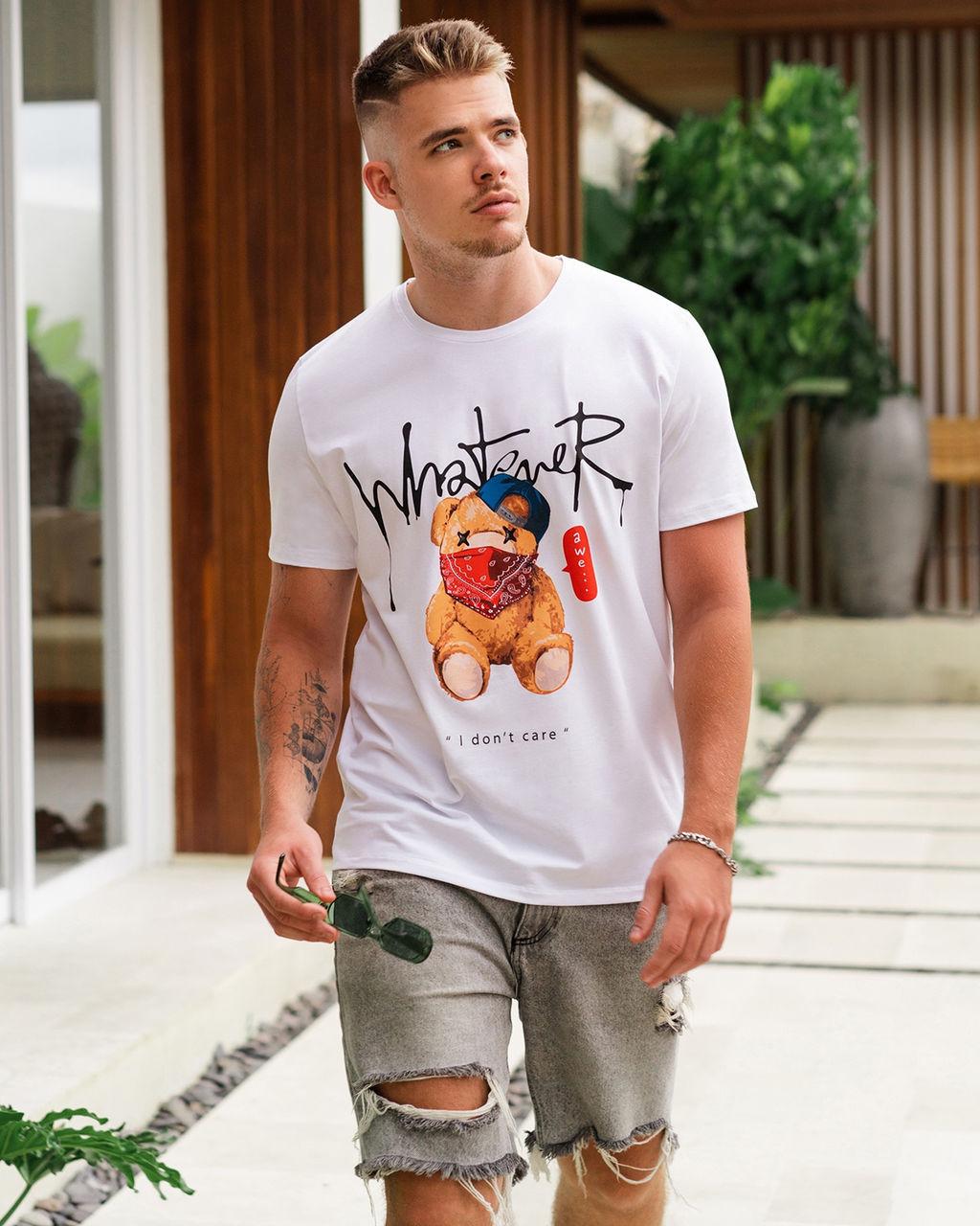 Футболка мужская из хлопка FM004 - Sahar art lab фото 2