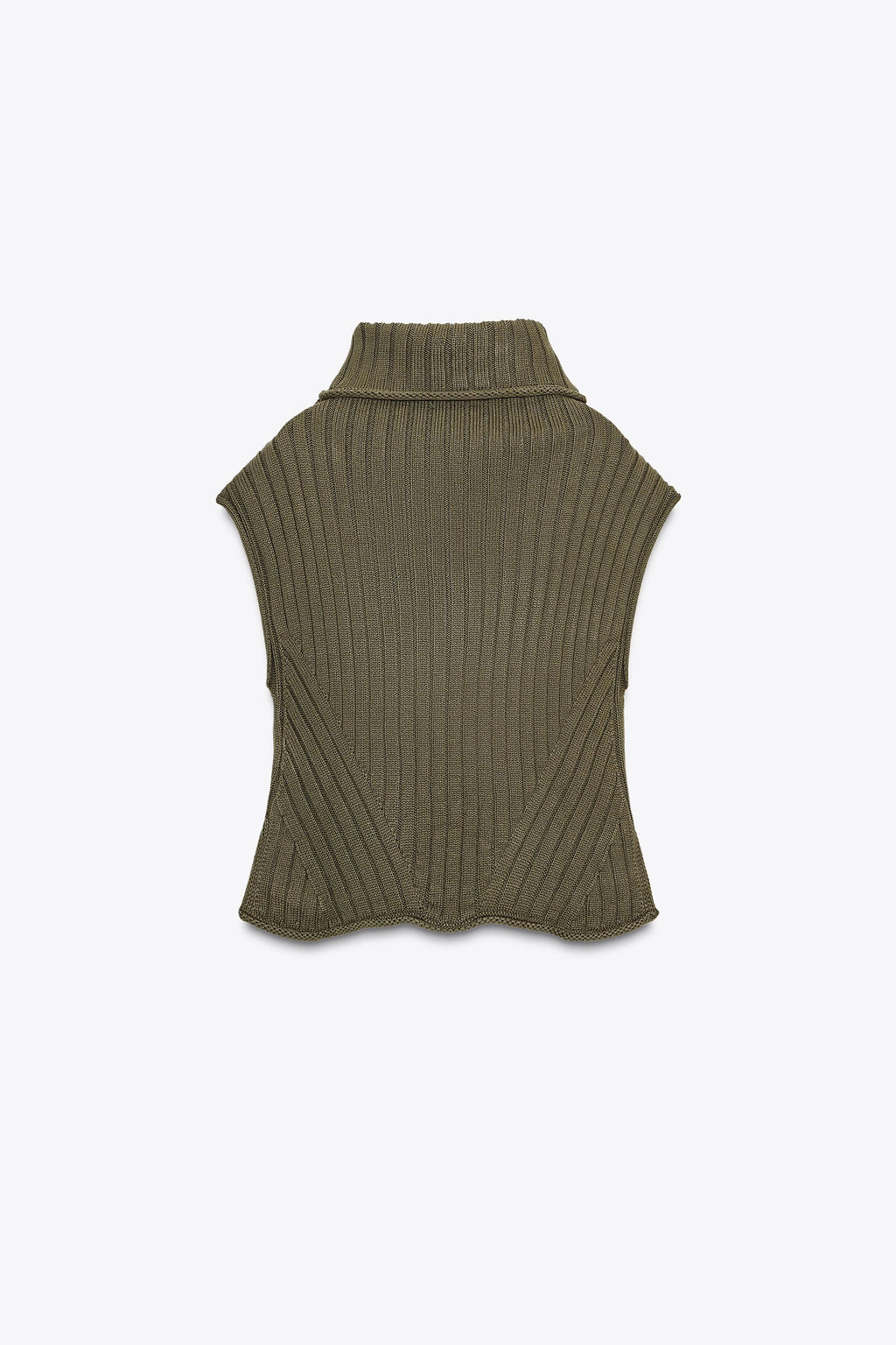 HIGH NECK KNIT VEST - Zara фото 6