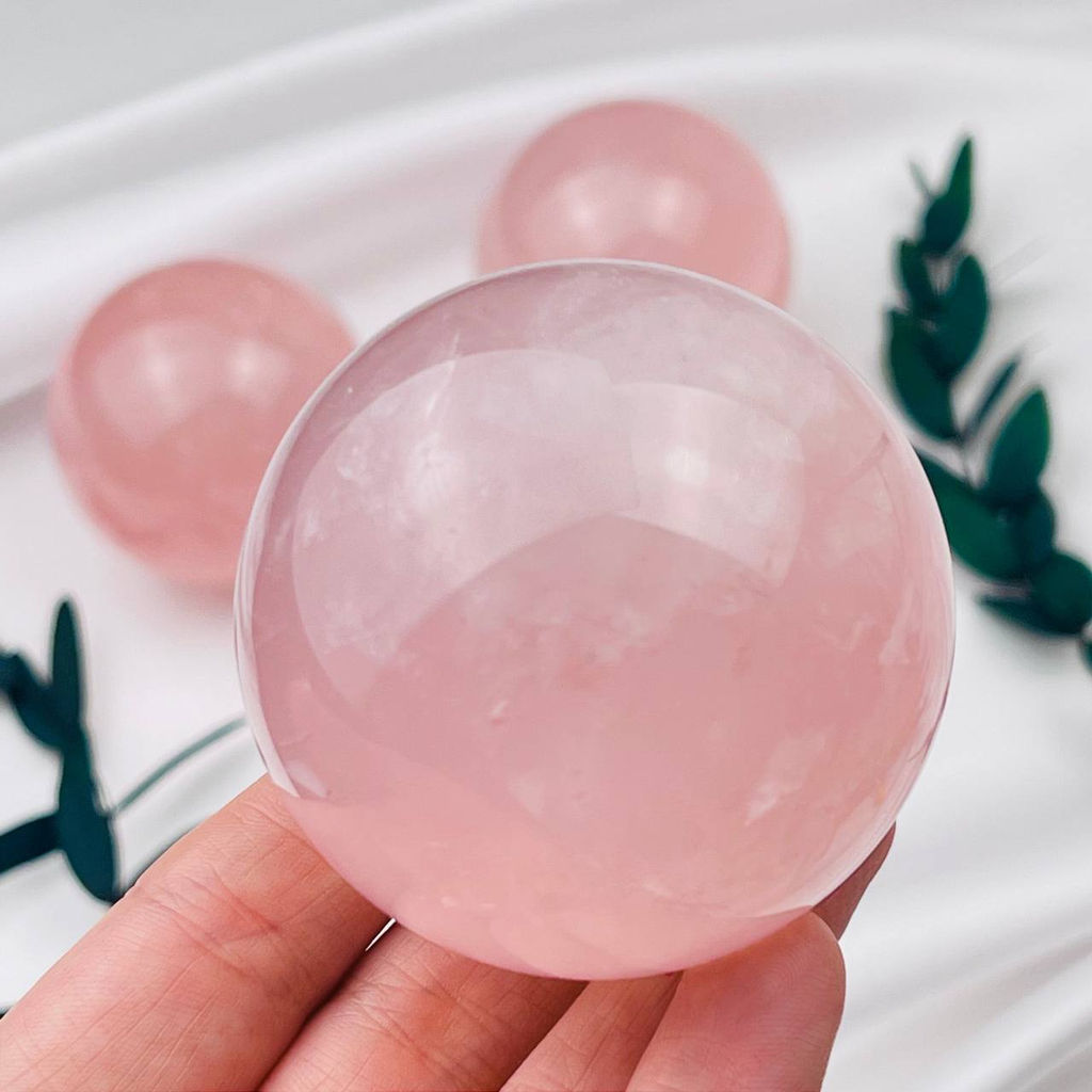 Шар из Розового кварца