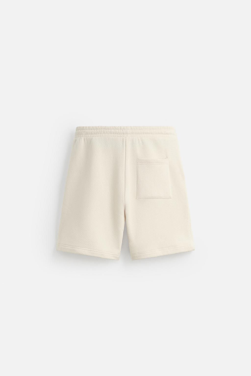 RELAXED FIT JOGGER BERMUDA SHORTS - Zara фото 8