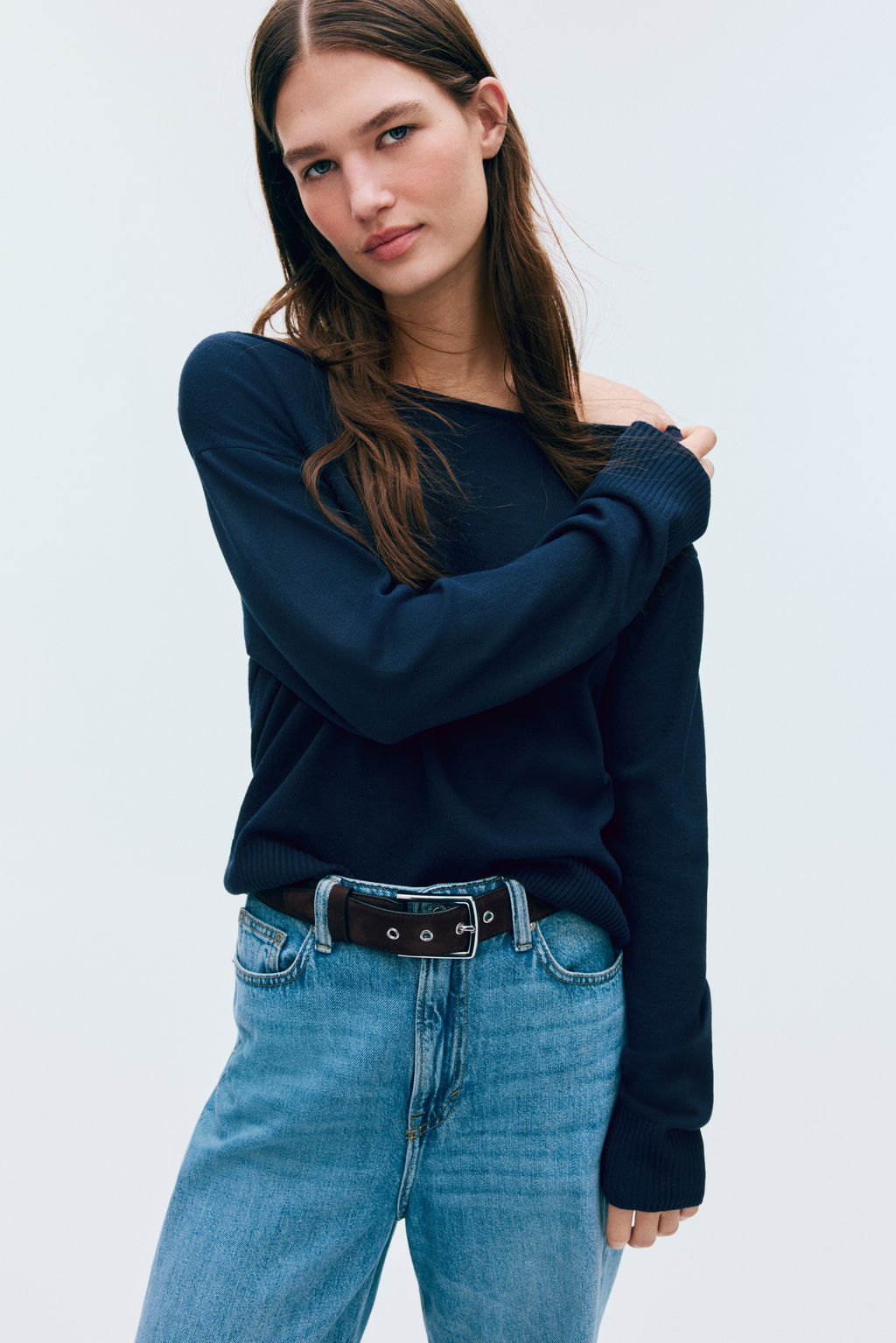 Jersey off-the-shoulder - H&m фото 10