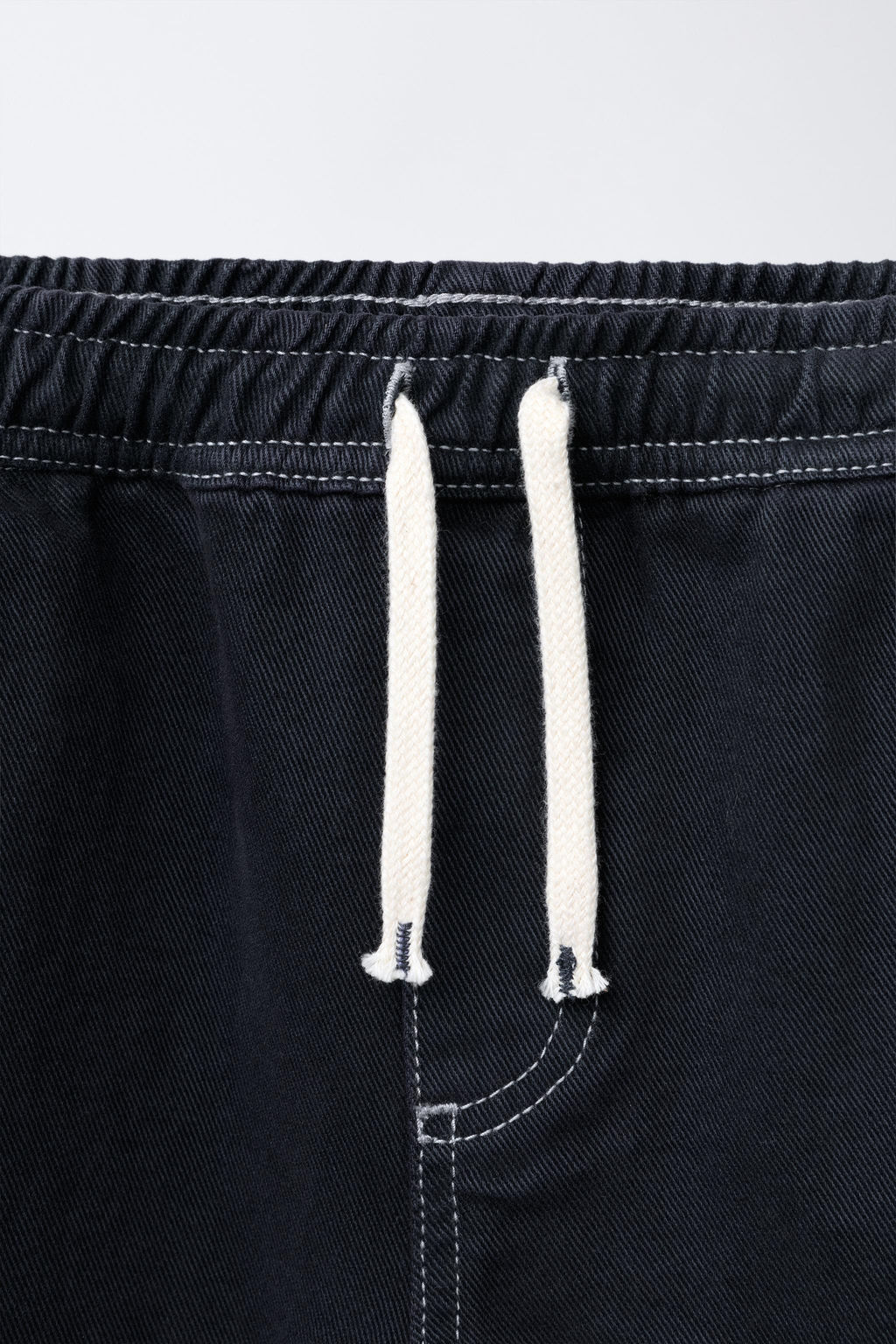 CONTRAST BAGGY TROUSERS - Zara фото 3