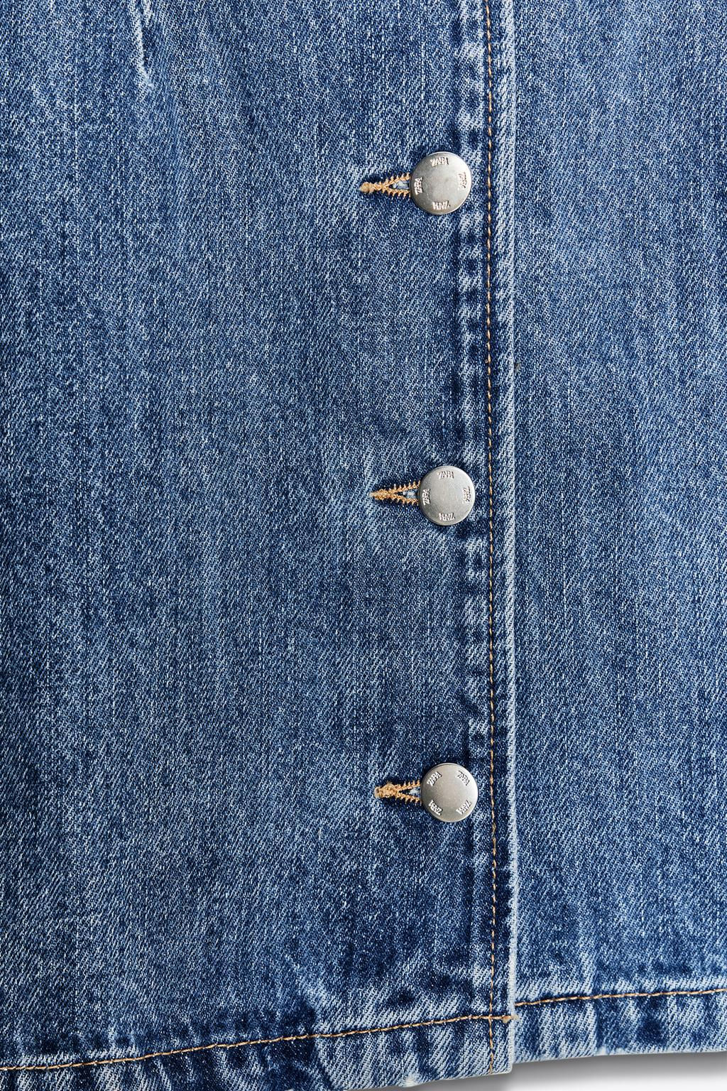 Z1975 DENIM MINI DRESS - Zara фото 8