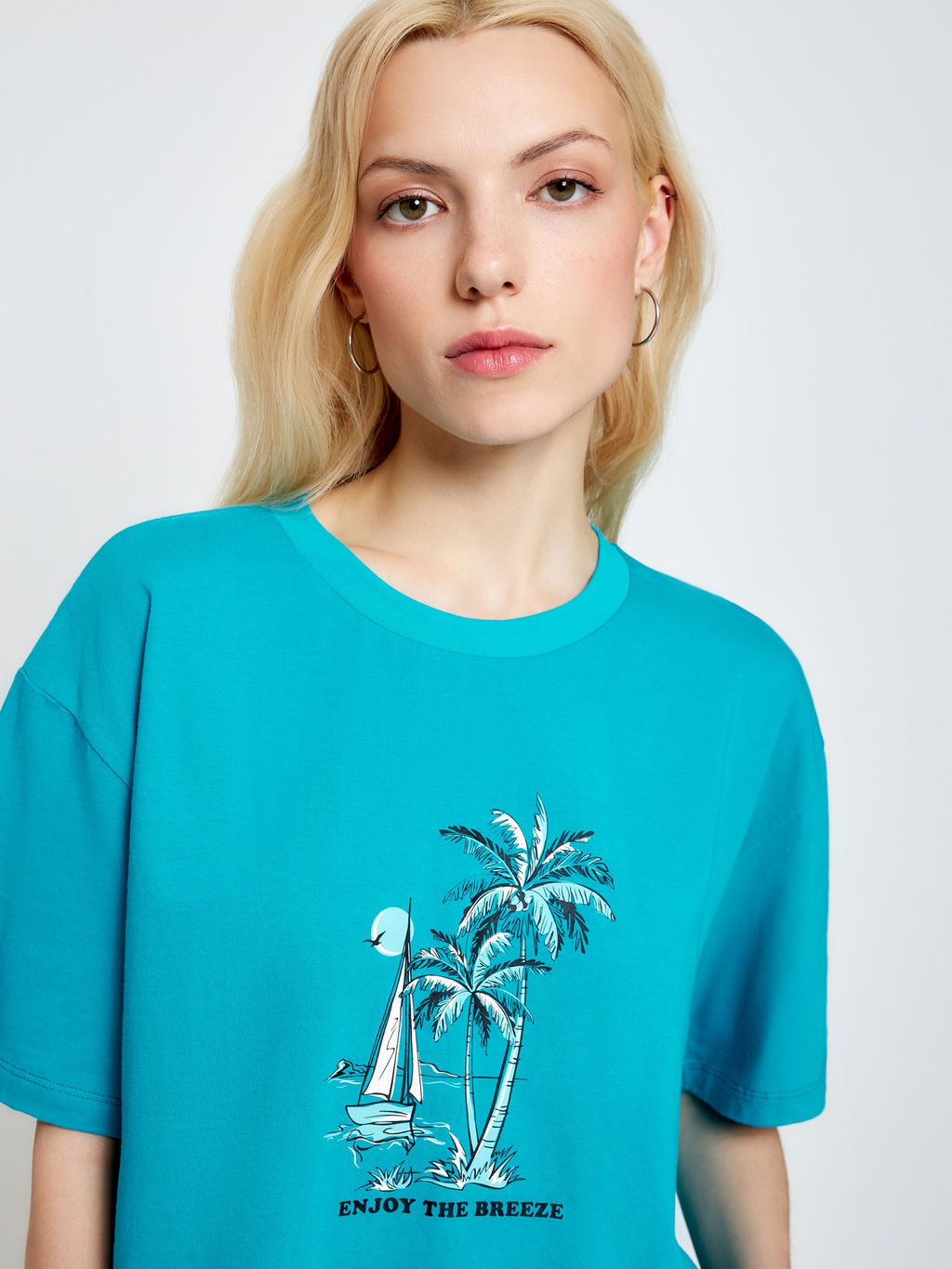 Футболка жен. Anemon белый - Concept club фото 5