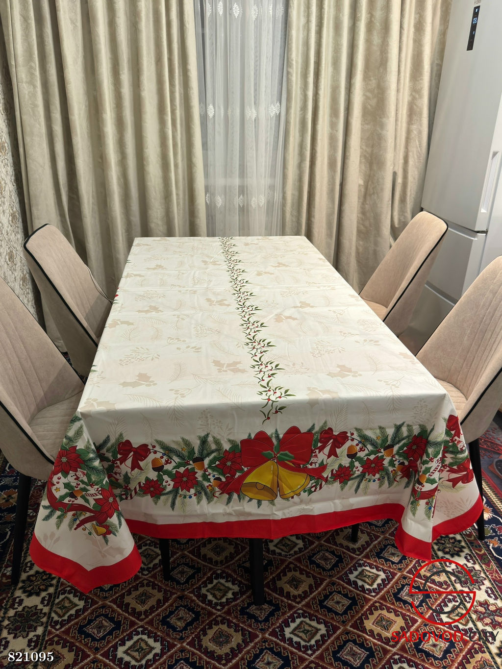 Скатерти новогодние с рисунком