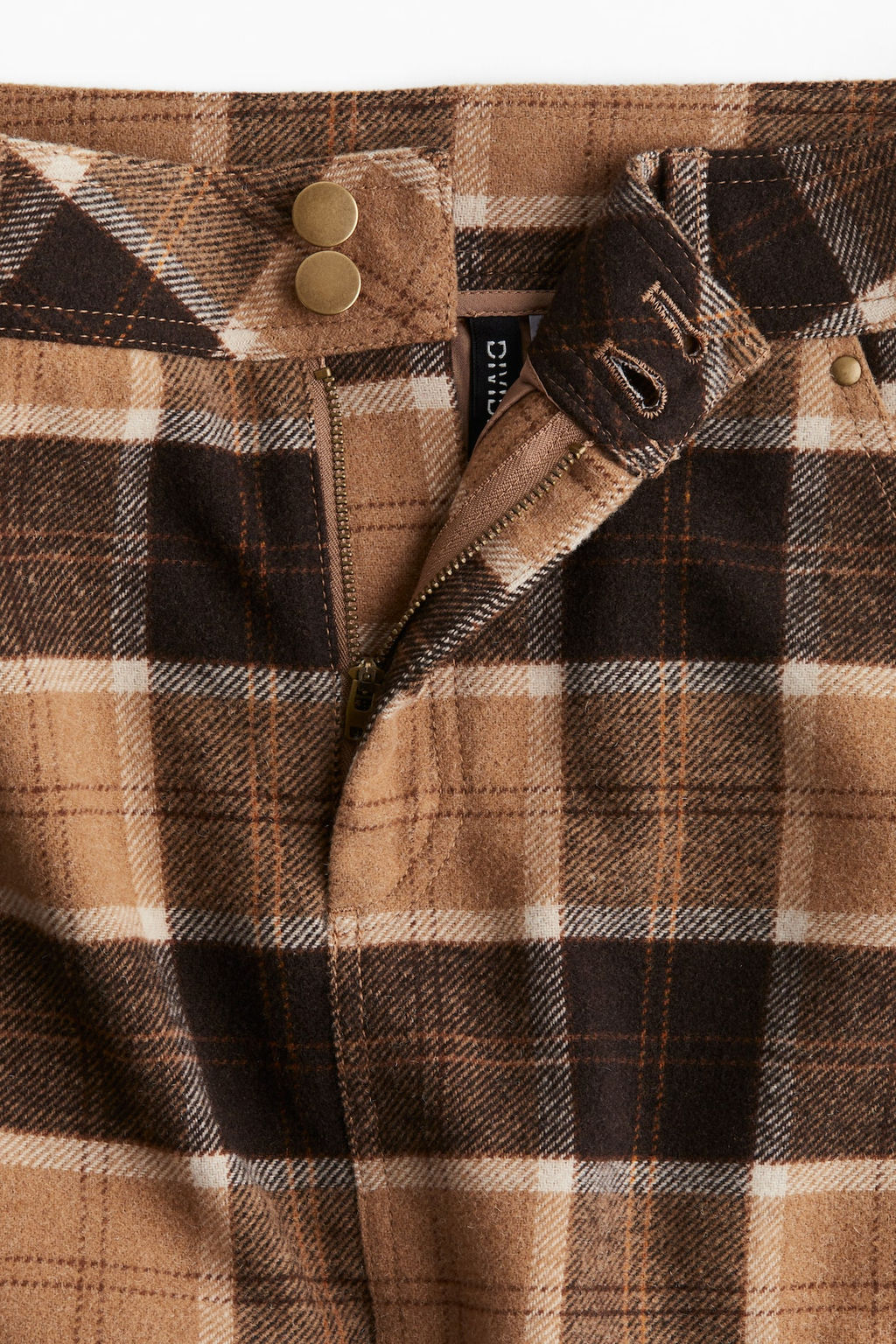 Brushed-finish mini skirt - H&m фото 6