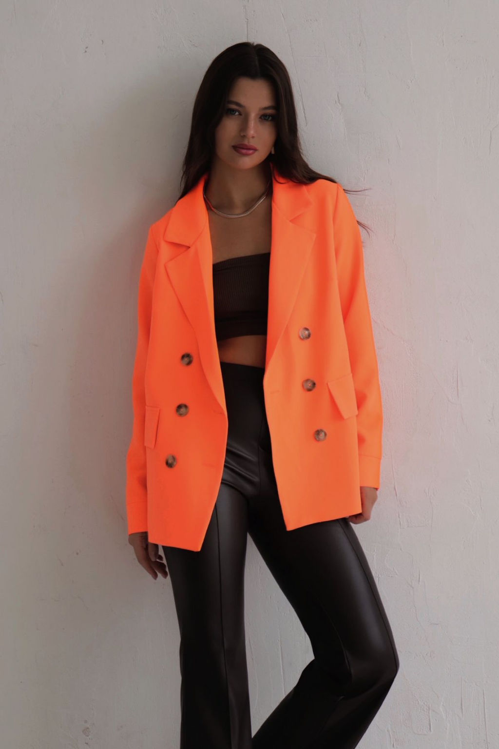 Двубортный жакет с английским воротником - Martichelli фото 180