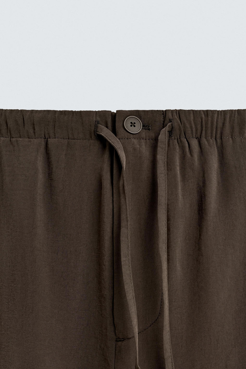 RELAXED FIT FLOWING TROUSERS - Zara фото 19