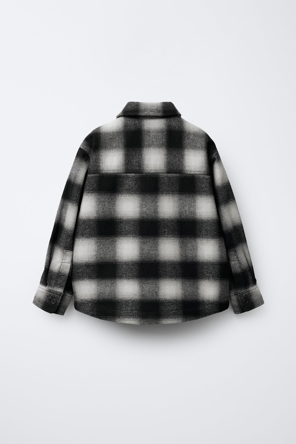 CHECK QUILTED OVERSHIRT - Zara фото 2