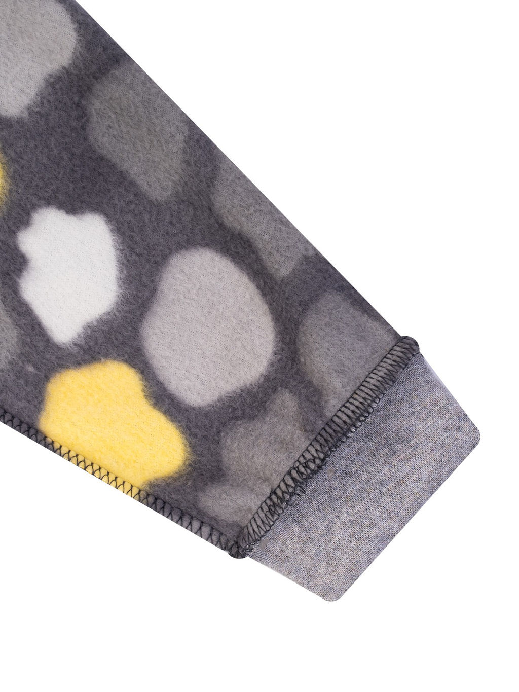 Комбинезон детский флисовый серый разводы