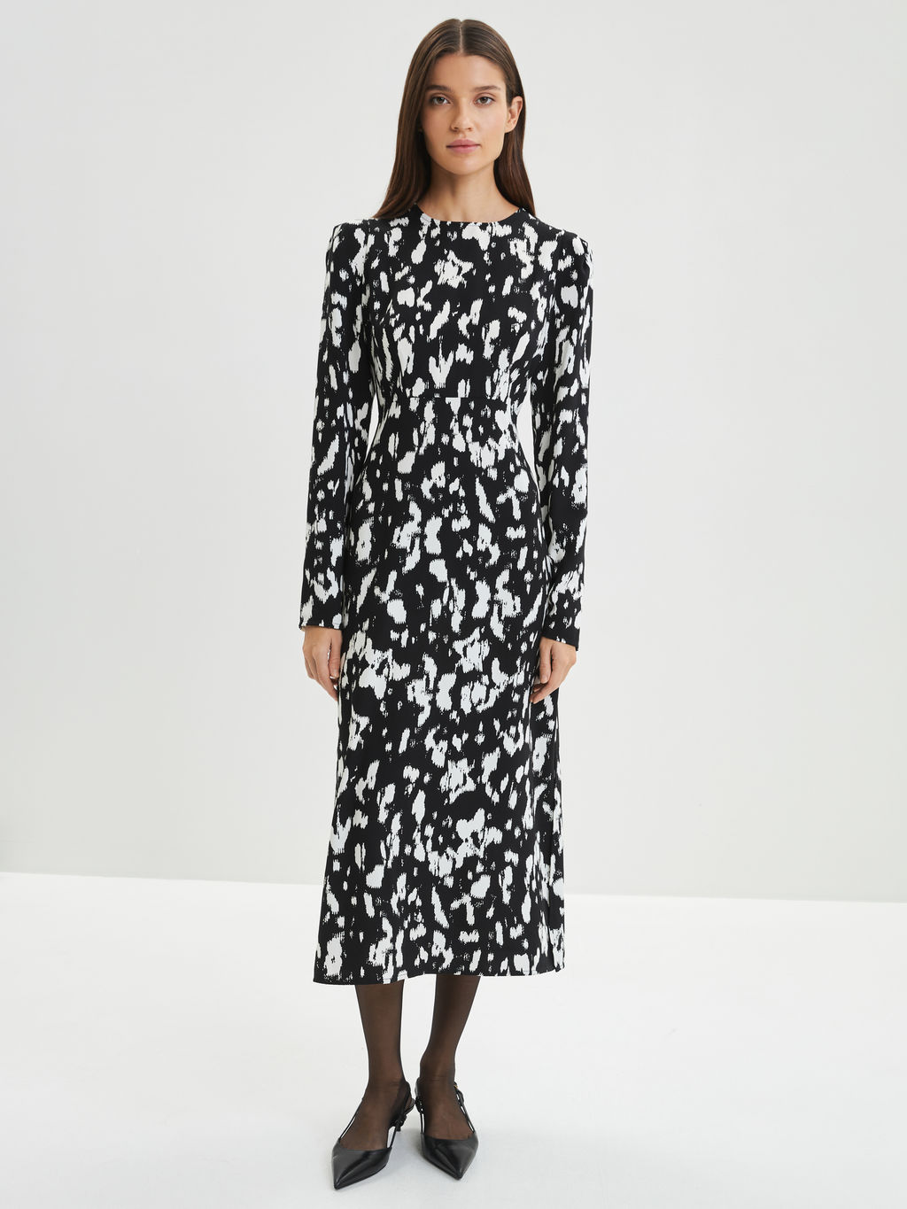 Платье с принтом / Zarina  фото 2