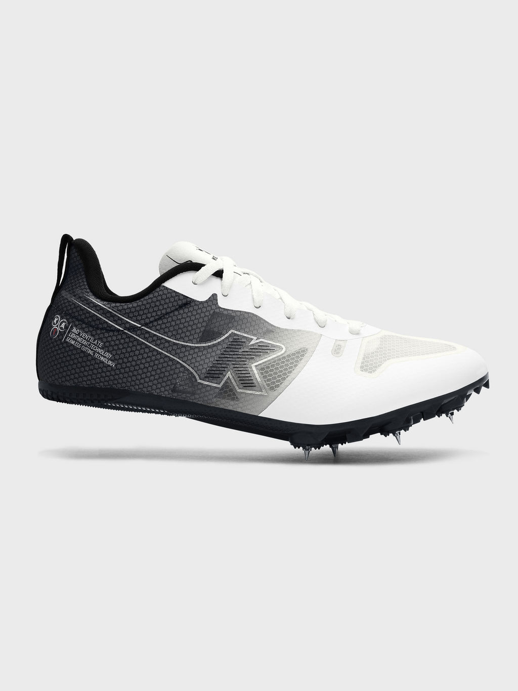 Легкоатлетические шиповки KELME Mens/Womens Sneakers (White/Black)