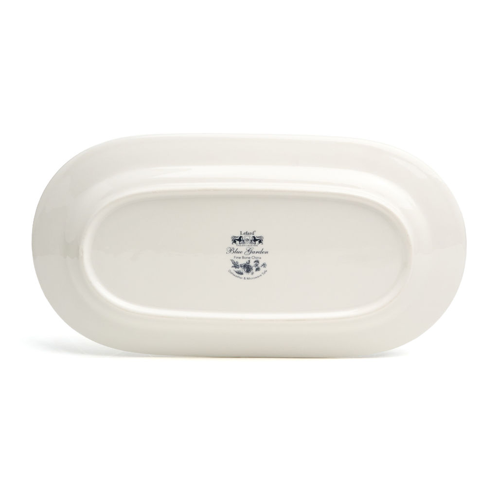 БЛЮДО ОВАЛЬНОЕ LEFARD BLUE GARDEN 35,5*19*2,5 СМ  фото 3