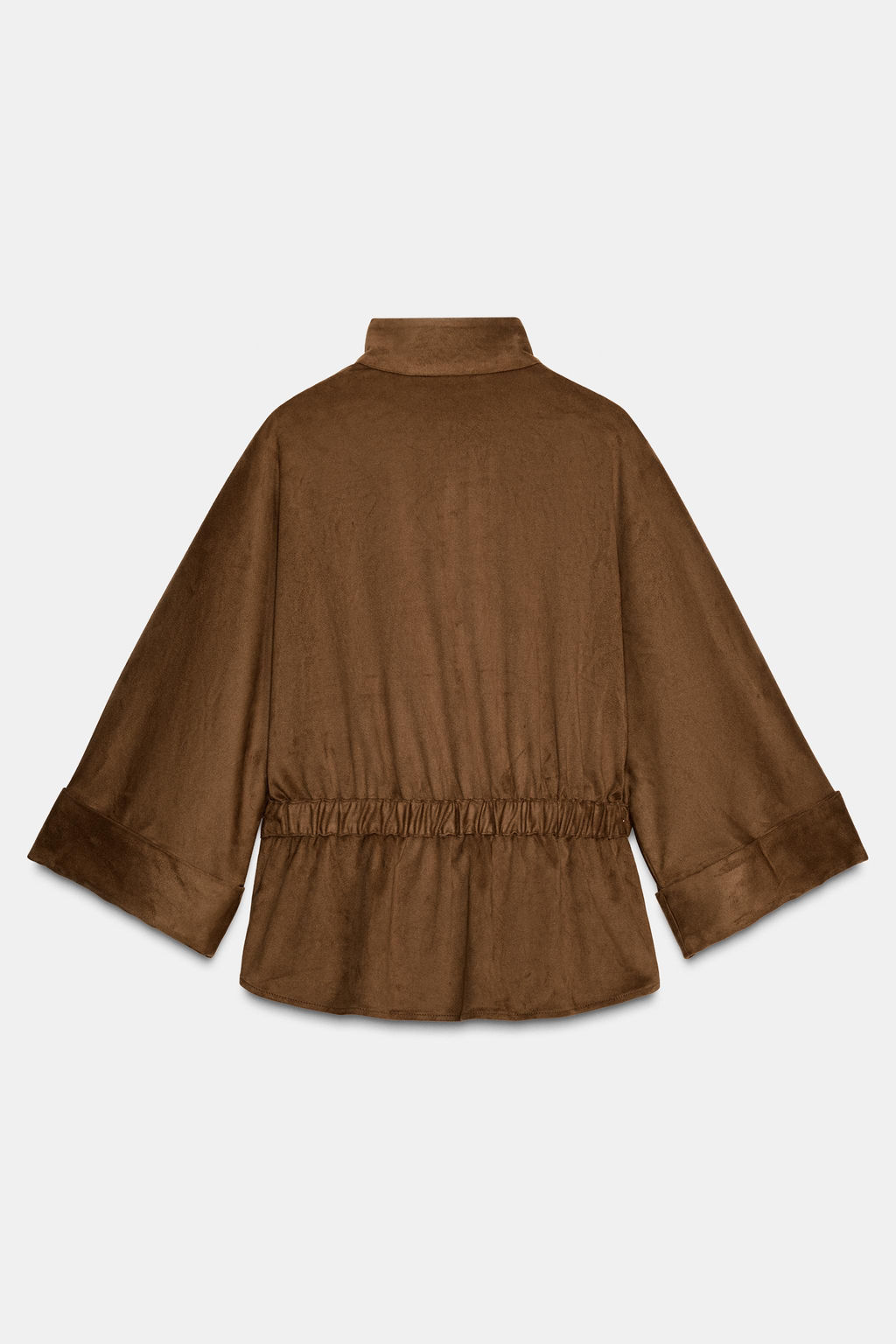 FAUX SUEDE SAFARI SHIRT - Zara фото 6