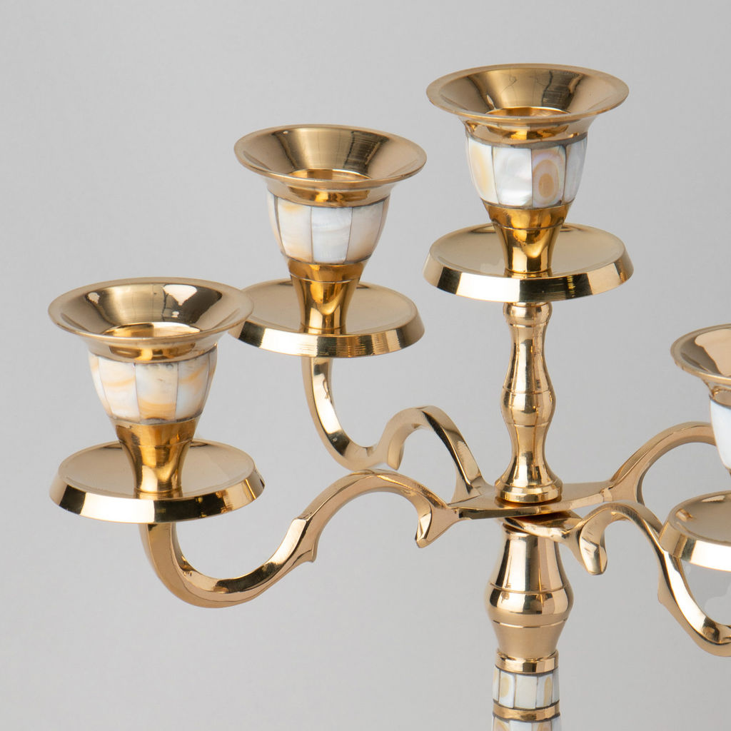 ПОДСВЕЧНИК НА 5 СВЕЧЕЙ 26X26X31СМ - Lefard фото 3