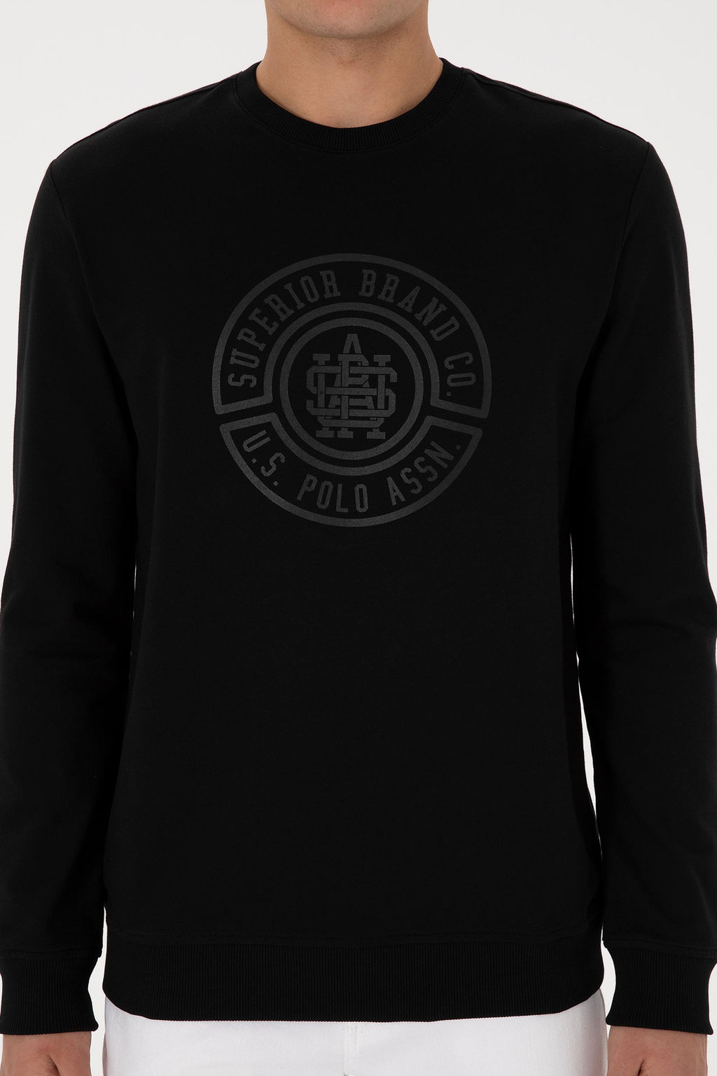Erkek Siyah Sweatshirt - U.s. polo assn фото 6